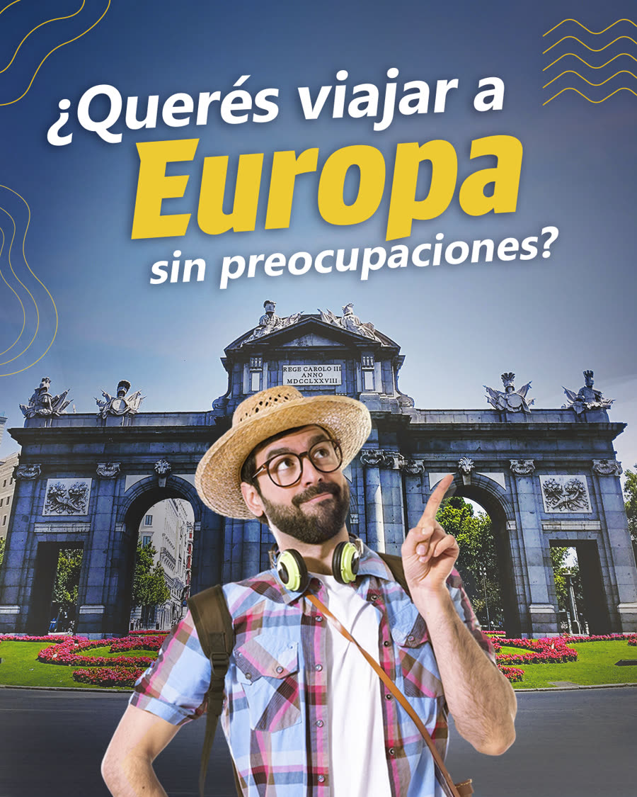 Post: ¿Querés viajar a Europa sin preocupaciones?